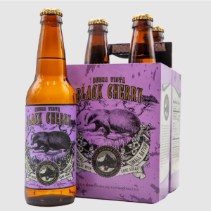 Buena Vista Black Cherry Soda 12 FL OZ Bottle | All Natural Soda Pop | Rocky Mountain Soda Co. | Made with Cane Sugar | Small Batch