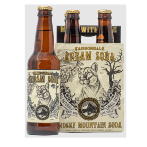 Carbondale Cream Soda 12 FL OZ Bottle | All Natural Soda Pop | Rocky Mountain Soda Co. | Made with Cane Sugar | Small Batch