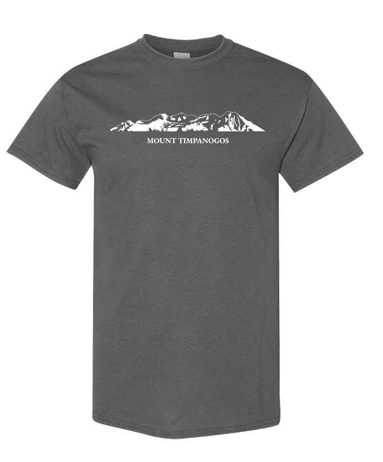 Mount Timpanogos Provo T-Shirt | Utah Provo Souvenir Tee | Unisex Gildan Heavy Cotton Royal Blue or Charcoal Gray Shirt | Size Small, 100% Cotton - Image 4